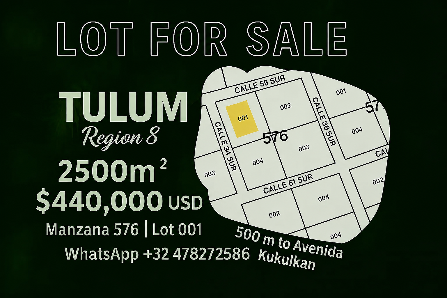 Lot 1 - Manzana 576